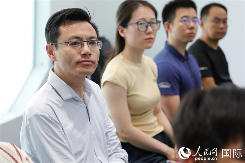 分会场嘉宾。人民网记者 简承渊摄